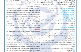 آگهی پذیره نویسی افزایش سرمایه 